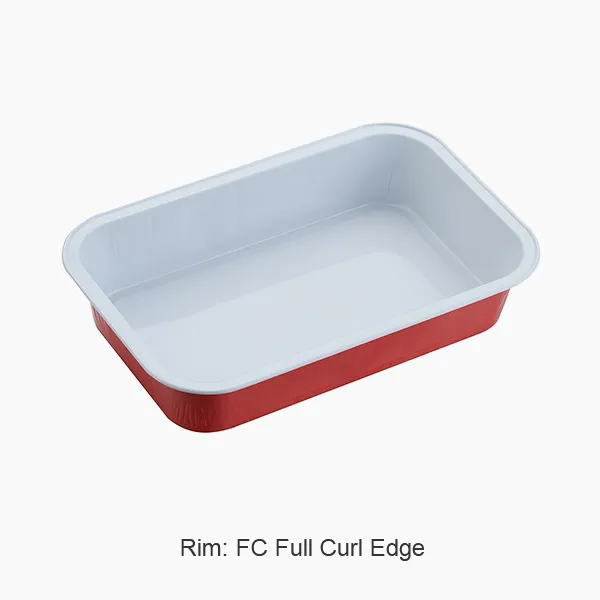 Flugfélag Meal Dish Aluminum