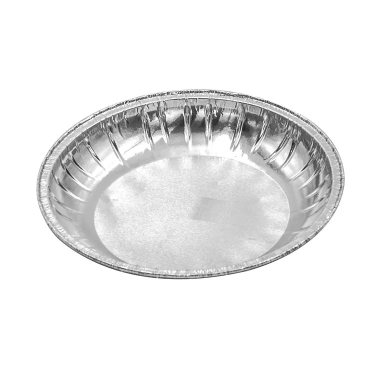 Kringlótt matarílát úr áli