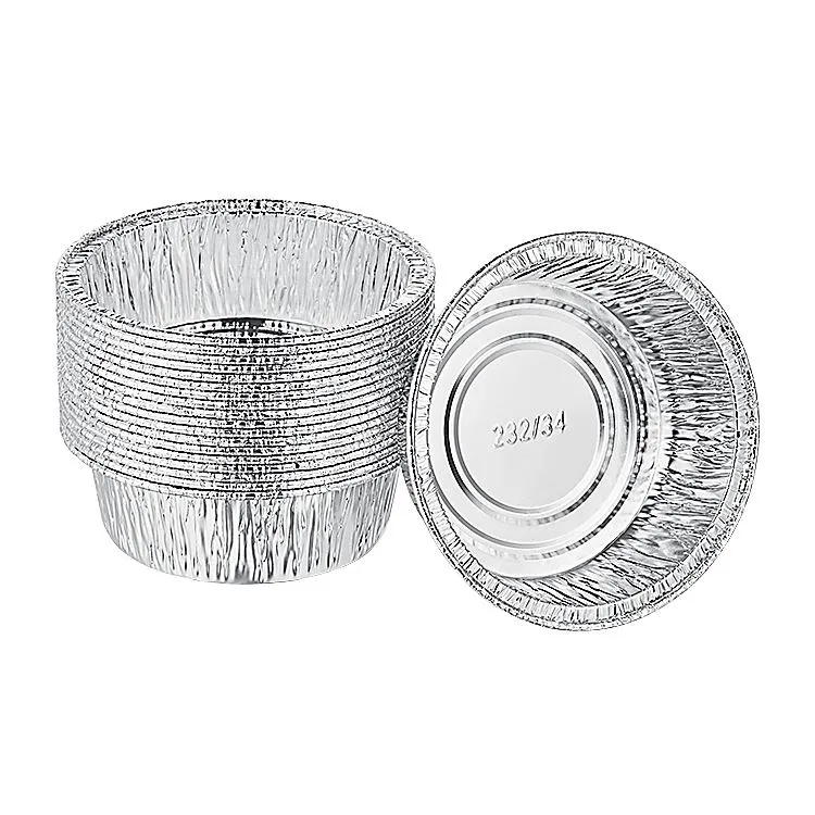 Kringlótt álbakki með loki