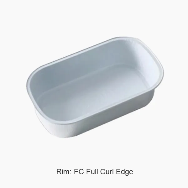 Hvítlakkað Inflight Caserole